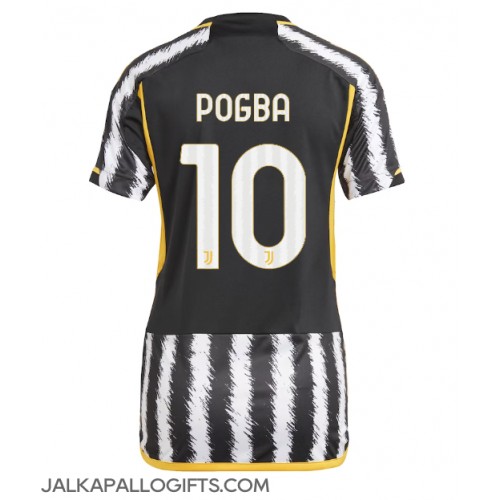 Juventus Paul Pogba #10 Kotipaita Naiset 2023-24 Lyhythihainen